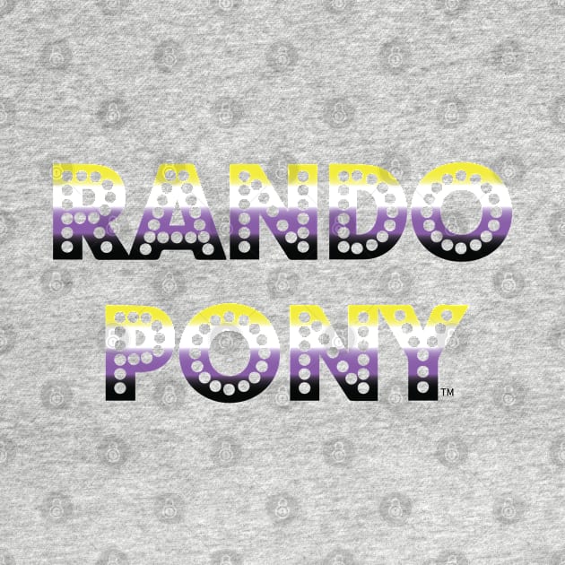 RandoPonyTM Marquee Nonbinary Gradient by MacintoshMaud